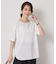 【接触冷感／洗濯機OK】カットジョーゼットTシャツ