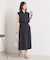 【UVカット／速乾／冷感／洗濯機OK／洗濯後しわになりにくい】麻調ストレッチタックスカート＜ラク服シリーズ＞