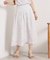 【UVカット／速乾／冷感／洗濯機OK／洗濯後しわになりにくい】麻調ストレッチタックスカート＜ラク服シリーズ＞