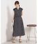 【UVカット／速乾／冷感／洗濯機OK／洗濯後しわになりにくい】麻調ストレッチタックスカート＜ラク服シリーズ＞