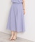 【UVカット／速乾／冷感／洗濯機OK／洗濯後しわになりにくい】麻調ストレッチタックスカート＜ラク服シリーズ＞