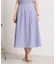 【UVカット／速乾／冷感／洗濯機OK／洗濯後しわになりにくい】麻調ストレッチタックスカート＜ラク服シリーズ＞