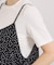 【UVカット／速乾／冷感／洗濯機OK／洗濯後しわになりにくい】麻調ストレッチキャミワンピ＜ラク服シリーズ＞
