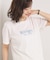 【接触冷感／洗濯機OK】フロッキープリントTシャツ