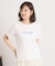【接触冷感／洗濯機OK】フロッキープリントTシャツ