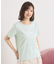 【接触冷感／洗濯機OK】フロッキープリントTシャツ