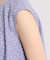 【UVカット／速乾／冷感／洗濯機OK／洗濯後しわになりにくい】麻調ストレッチタックブラウス＜ラク服シリーズ＞