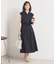 【UVカット／速乾／冷感／洗濯機OK／洗濯後しわになりにくい】麻調ストレッチ前開きブラウス＜ラク服シリーズ＞