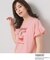 PEANUTS別注フリル袖Tシャツ
