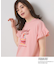 PEANUTS別注フリル袖Tシャツ