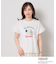 PEANUTS別注フリル袖Tシャツ