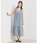 【洗濯機OK／ロングシーズン使える】ティアードVネックワンピース