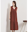 【洗濯機OK／ロングシーズン使える】ティアードVネックワンピース