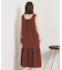【洗濯機OK／ロングシーズン使える】ティアードVネックワンピース