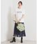 【手洗い可】パール調ロゴTシャツ