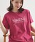 【手洗い可】パール調ロゴTシャツ