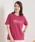 【手洗い可】パール調ロゴTシャツ
