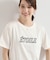 【手洗い可】刺繍ロゴTシャツ