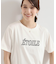 【手洗い可】刺繍ロゴTシャツ