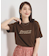 【手洗い可】刺繍ロゴTシャツ