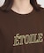 【手洗い可】刺繍ロゴTシャツ
