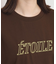 【手洗い可】刺繍ロゴTシャツ