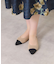 ポインテッドニットパンプス