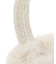 【折りたたみ可】ツイード風イヤーマフ