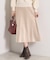 【手洗い可】フレアスカートニットセットアップ