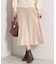 【手洗い可】フレアスカートニットセットアップ