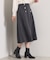 【洗濯機OK／ウエストゴム】コーデュロイスカート