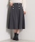 【洗濯機OK／ウエストゴム】コーデュロイスカート