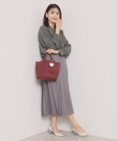 手洗い可】フロントピンタックブラウス｜イッツデモの通販｜&mall