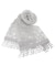 【手洗い可】ローズフラワーレースストール