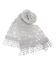 【手洗い可】ローズフラワーレースストール