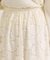 【手洗い可／ウエストゴム】レーススカート
