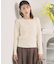 【手洗い可】ミニケーブルニットカーディガン
