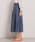 【洗濯機OK】デニム風スカート