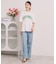 ＜Lee＞ SHIRRING TEE