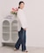 ＜EDWIN＞ COOL WIDE PANTS【吸水速乾】