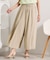 サテンギャザーパンツ