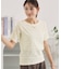 レースジャカードTシャツ