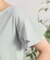 【冷感／遮熱】バックフリルTシャツ