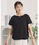 【冷感／遮熱】肩レースTシャツ