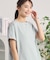 【冷感／遮熱】肩レースTシャツ