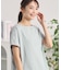 【冷感／遮熱】肩レースTシャツ