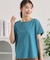 【冷感／遮熱】肩レースTシャツ
