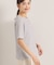 シャーリングジャカードTシャツ