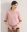 シアーレイヤード5分袖Tシャツ