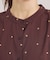 ラメドット刺繍ブラウス